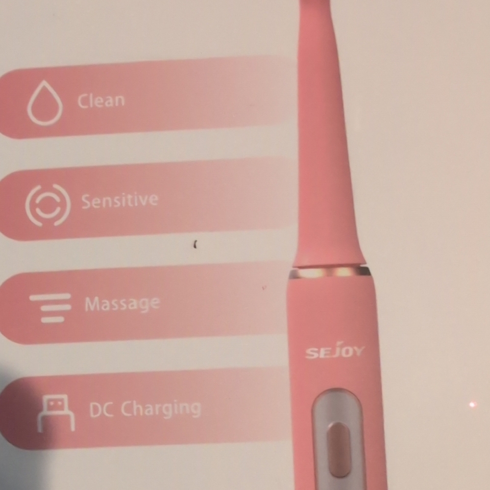 Pink Sonic Electric Toothbrush - Picture 3 of 6